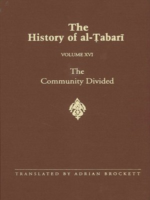 cover image of The History of al-Tabari Volume 16